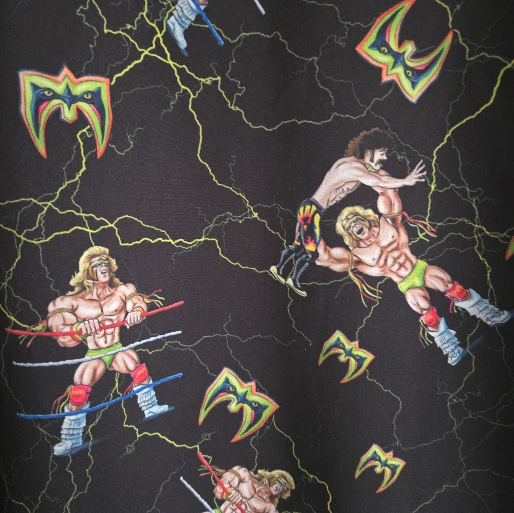 Wwe Legends The Ultimate Warrior Button Down Shirt - image 6
